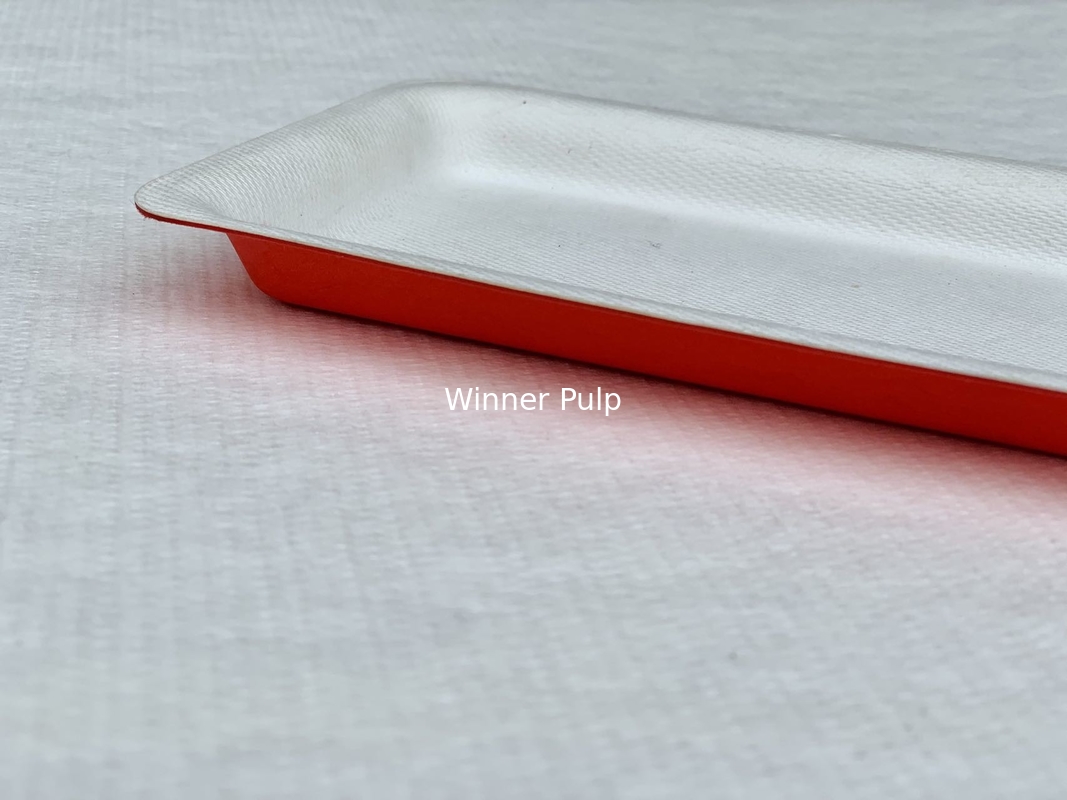 Wet Pressed Dual Molded Paper Pulp Bagasse Mixed With Bamboo